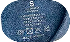 size label