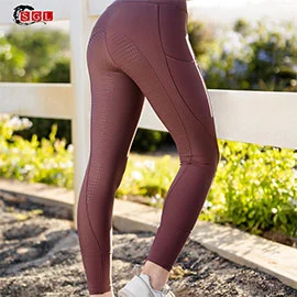 cacao riding legging  bullet equestrian design3