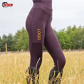 coldstream ednam silicone knee patch riding tights2