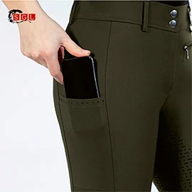 hkm lea silicone full seat breeches  free u4