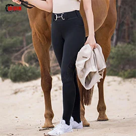 kendall   black leggings full seat silicone yythk3