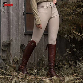 nellie beige bling breeches  pomme