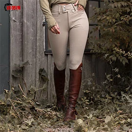 nellie beige bling breeches  pomme