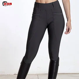 pro riding leggings charcoal grey  maximilian eq10