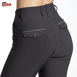 pro riding leggings charcoal grey  maximilian eq11