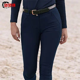 riding breeches dressage elite midnight blue  eque3