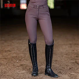 riding breeches jump elite amaranth  equestrian st1