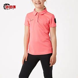 buy horze denise kids functional short sleeve polo1